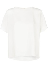 Adam Lippes crepe short-sleeved top