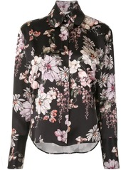 Adam Lippes floral-print silk shirt