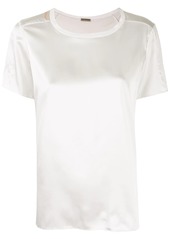 Adam Lippes silk charmeuse T-shirt