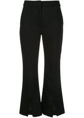 Adam Lippes tropical bell cropped trousers