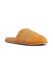 Adidas 3-Stripe suede slippers