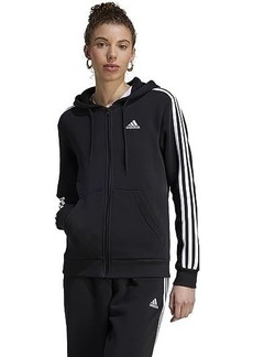 Adidas 3-Stripes Fleece Full Zip Hoodie