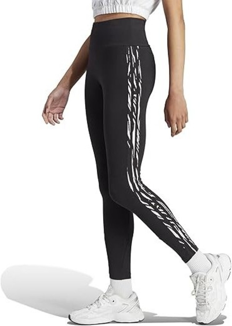 Adidas 3-Stripes Zebra Animal Infill Tights