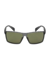 Adidas 63MM Square Injected Sunglasses