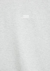 adidas Originals - Striped cotton-jersey T-shirt - Gray - XL