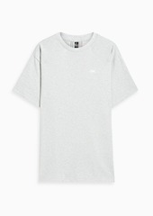 adidas Originals - Striped cotton-jersey T-shirt - Gray - XL