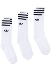 Adidas 3 pack Solid crew socks