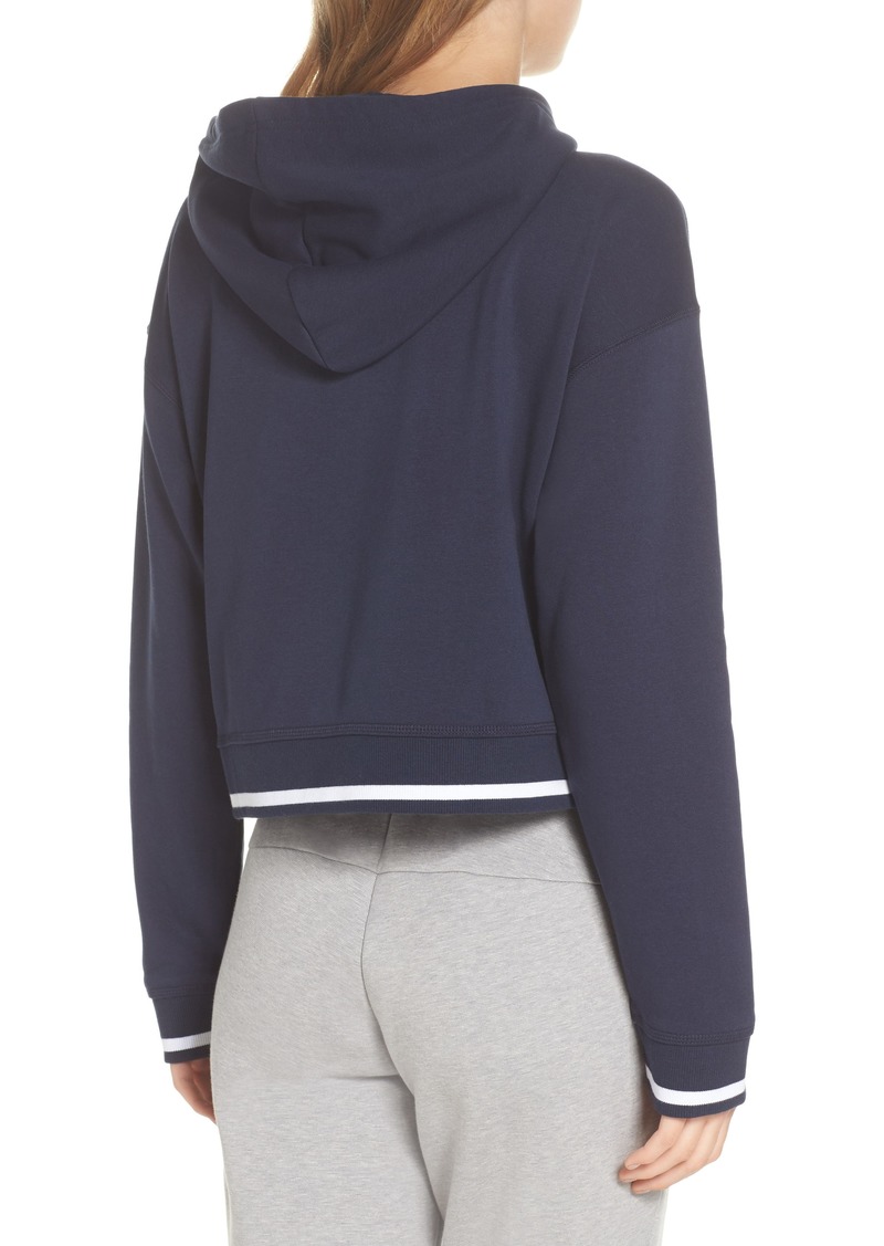 adidas active icons cropped hoodie