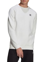 adidas Adicolor Essentials Trefoil Crewneck Sweatshirt in White at Nordstrom