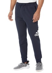 adidas Men's Essentials French Terry Cuffed Logo Pants