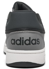 adidas Big Kids Hoops 3.0 Casual Basketball Sneakers from Finish Line - Gray, Carbon