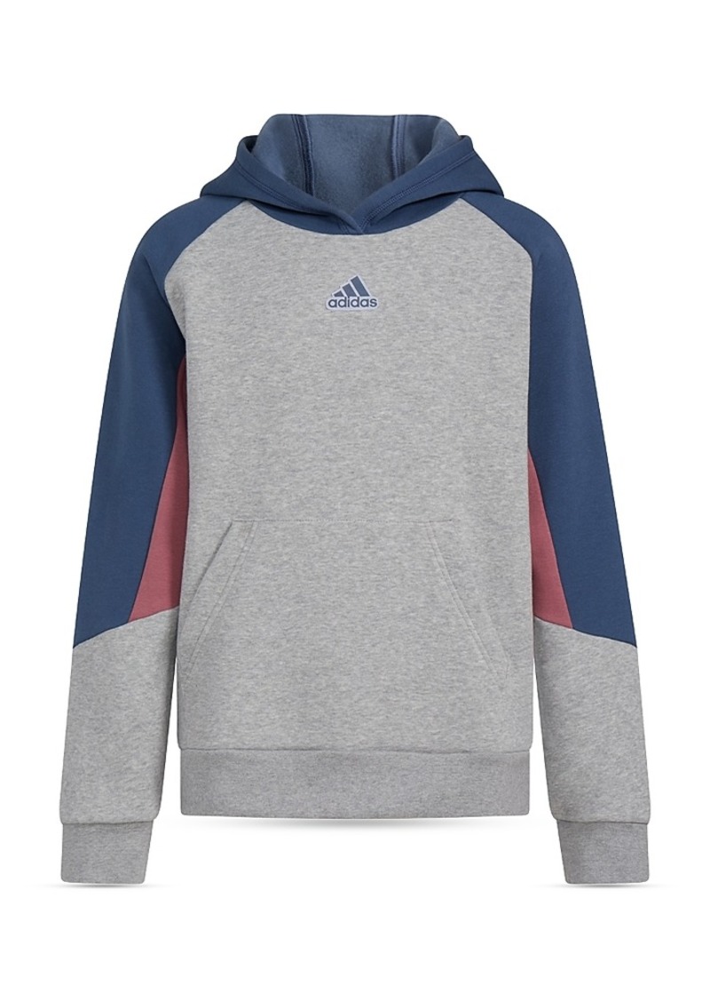 Adidas Boys' Color Blocked Pullover Hoodie - Big Kid