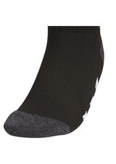 adidas Boys Youth Athletic Cushioned Quarter Socks, Pack of 6 - Black