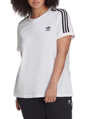 adidas Classic 3-Stripes T-Shirt in White at Nordstrom