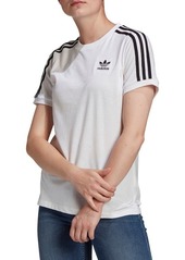 adidas Classics 3-Stripes Graphic Tee in White at Nordstrom