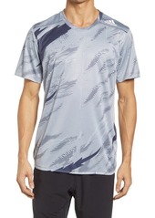 adidas Designed for Training Performance T-Shirt in Halo Silver at Nordstrom