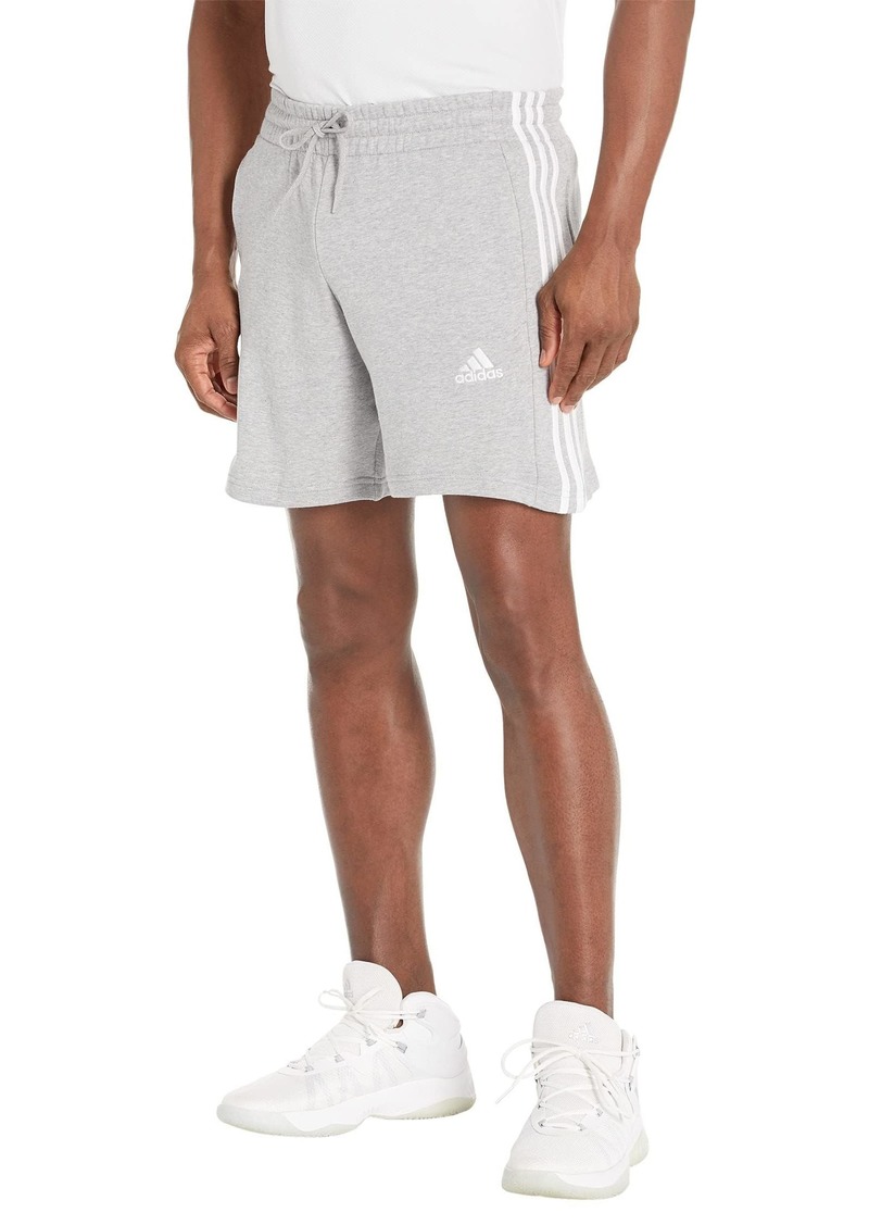 adidas mens Essentials French Terry 3-stripes Shorts   US