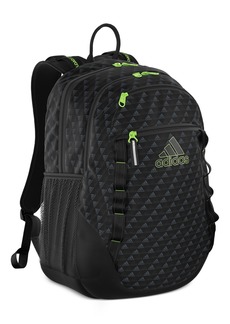 adidas Excel 6 Backpack - Bos Mini Monogram Black/lucid Lime Green