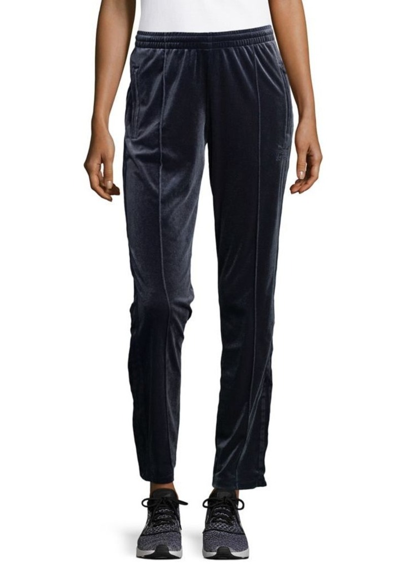 adidas originals firebird velvet track pants