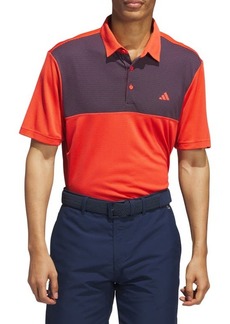adidas Golf Core Colorblock Golf Polo