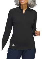 adidas Golf Half Zip Long Sleeve Golf Shirt