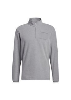 adidas Men's Primegreen Quarter Zip Golf Pullover