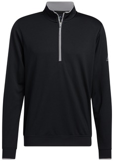 adidas Men's UPF Quarter Zip Golf Pullover  2X-Large