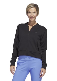 adidas Women's Standard Knit Bomber Golf Jacket