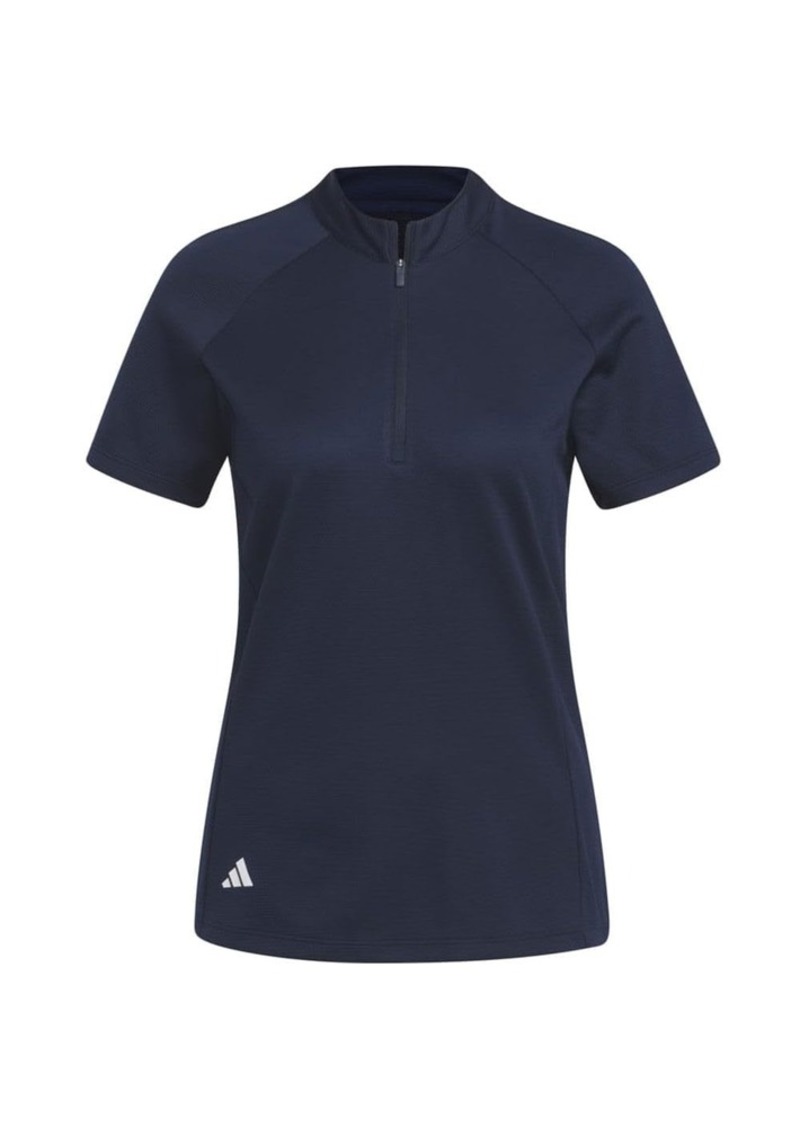 adidas Women's Standard Textured Golf Polo Shirt