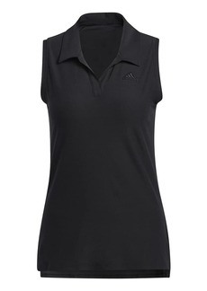 adidas Golf Women's Go-to Sleeveless Primegreen Polo Shirt  Extra Large