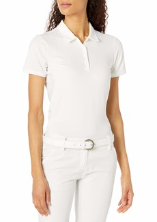 adidas Golf Women's Ultimate365 Primegreen Short Sleeve Polo Shirt  Extra Small
