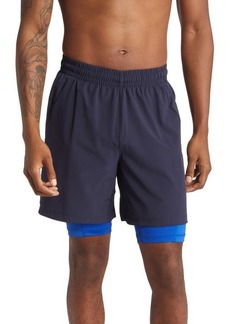 adidas HIIT Spin Shorts in Legend Ink at Nordstrom