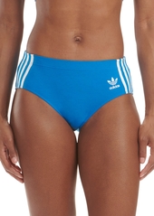 adidas Intimates Women's Adicolor Comfort Flex Cotton Hipster 4A7H64 - Bluebird