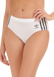 adidas Intimates Women's 3-Stripes Hipster Underwear 4A7H64 - White