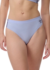 adidas Intimates Women's Adicolor Comfort Flex Cotton Wide Side Thong 4A1H63 - Wonder Pin