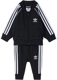 adidas Kids Baby Black Adicolor SST Tracksuit