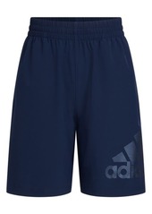 adidas Kids' Big Logo Woven Athletic Shorts