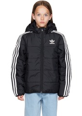 adidas Kids Kids Black Adicolor Big Kids Jacket