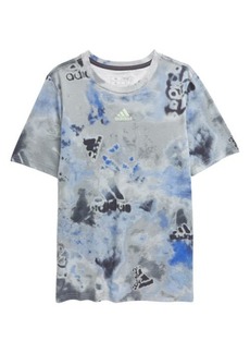 adidas Kids' Tie Dye Logo Graphic T-Shirt