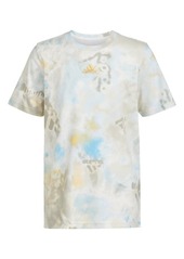 adidas Kids' Tie Dye Logo Graphic T-Shirt