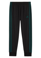 adidas Kids' Tricot Joggers in Black/Dark Green at Nordstrom