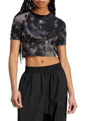 adidas Lifestyle Tie-Dye Crop T-Shirt