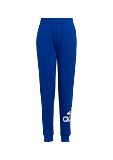 adidas Little Boys Elastic Waistband Essential Fleece Joggers - Team Royal Blue