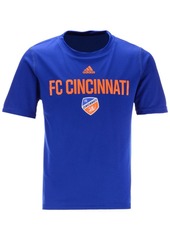 adidas Little Boys Fc Cincinnati Locker Stacked T-Shirt