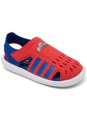 adidas Little Boys Swimming Stay-Put Spiderman Water Sandals from Finish Line