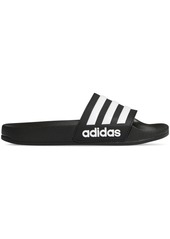 adidas Little Kids' Adilette Shower Slide Sandals from Finish Line - CORE BLACK/FTWR WHITE/COR