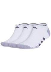 adidas Men's 3-pk. Logo No-Show Socks - White