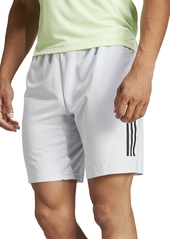 "adidas Men's 3-Stripe Club Tennis 9"" Shorts - Black"
