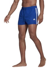 adidas mens 3-Stripes CLX Swim Shorts VSL