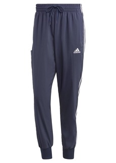 adidas Men's AEROREADY Essentials Woven 3-Stripes Cuffed Pants